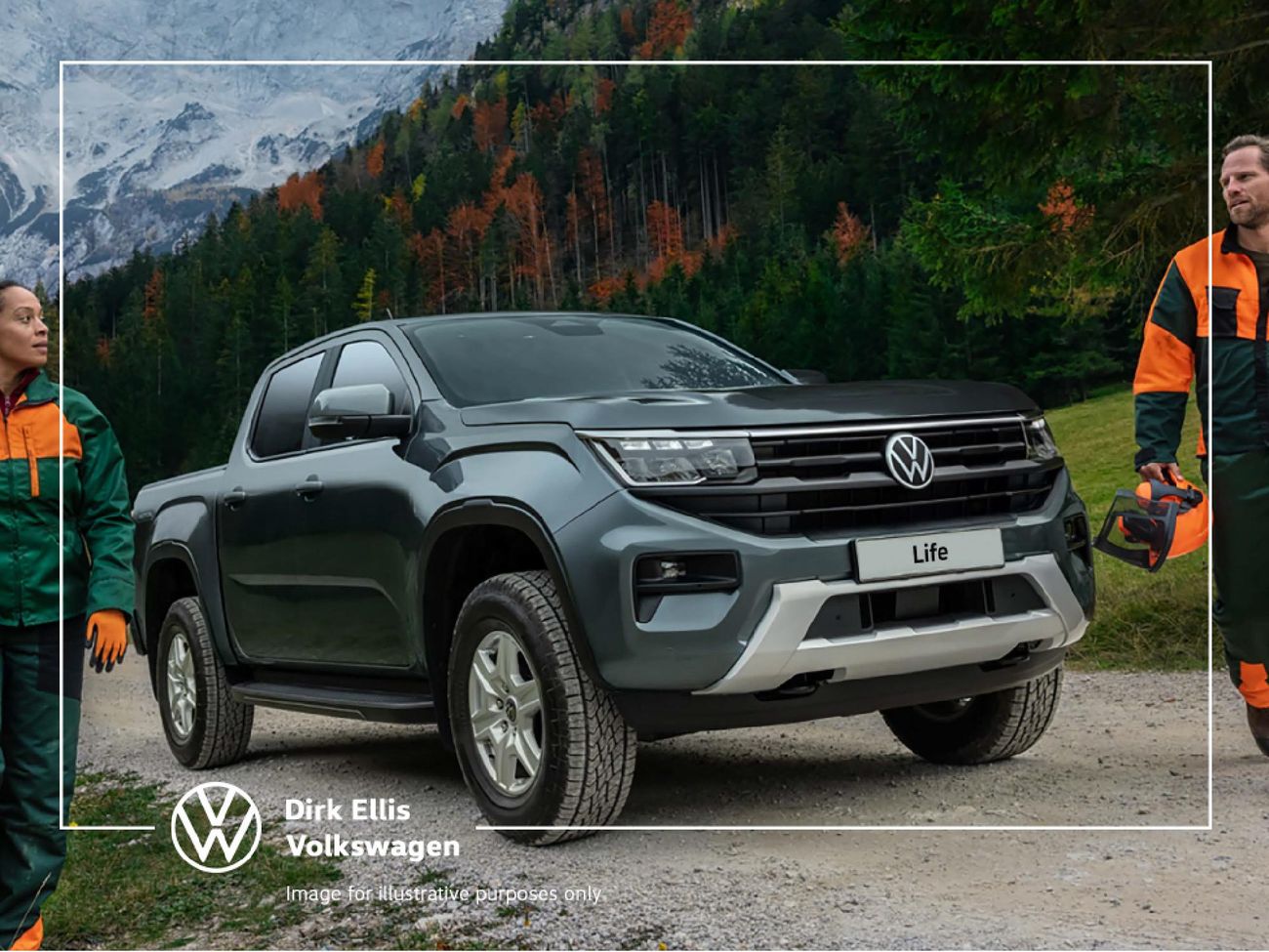 2024 Volkswagen Amarok 2.0 BiTDI 154kW 4Motion Life Auto Double-Cab