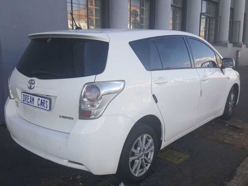 Used Toyota Verso 1 8 Tx Cvt For Sale In Gauteng Cars Co
