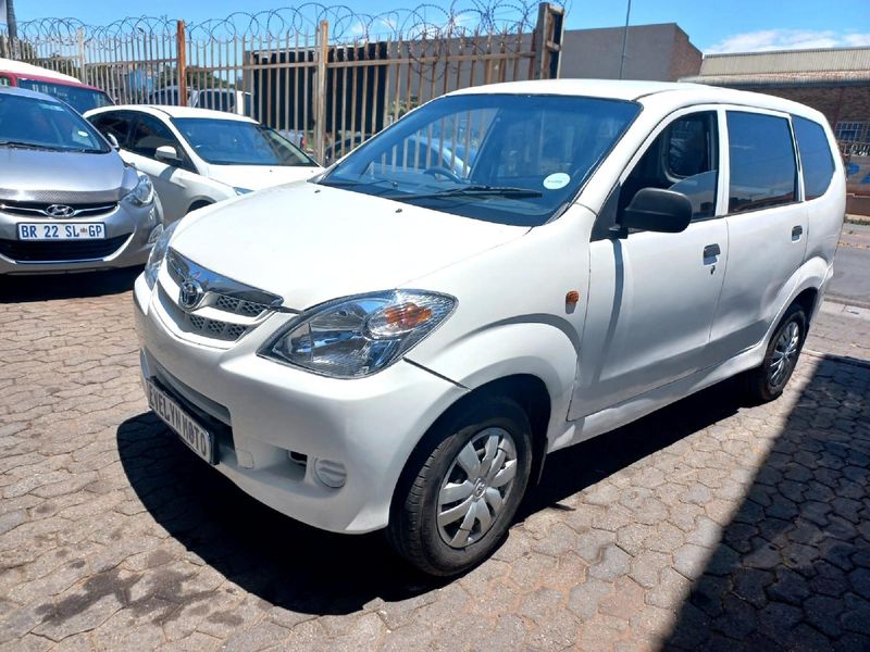 Used Toyota Avanza 1.5 SX for sale in Gauteng Cars.co.za (ID7732987)