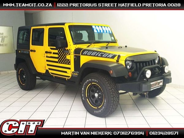 Used Jeep Wrangler 3 8 Unltd Rubicon A T For Sale In