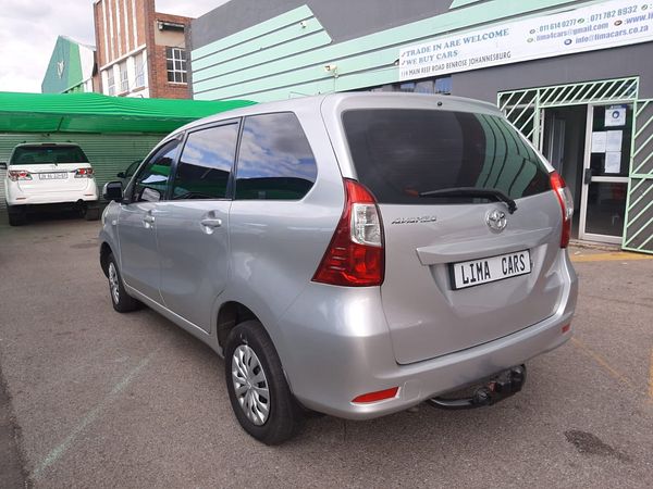 Used Toyota Avanza 1.5 Sx For Sale In Gauteng - Cars.co.za (id:6988770)