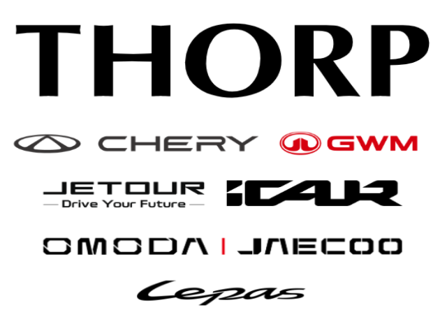 Thorp GWM Haval Chery Jetour Omoda Jaecoo Lepas iCAUR Table Bay