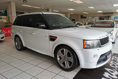 Used Land Rover Range Rover Sport 5.0 V8 Supercharged Red Ltd For Sale 