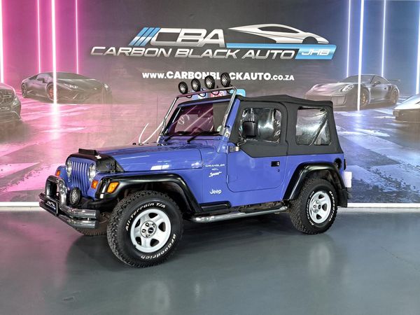 Used Jeep Wrangler  Sport Soft-Top Auto for sale in Gauteng   (ID::8091451)
