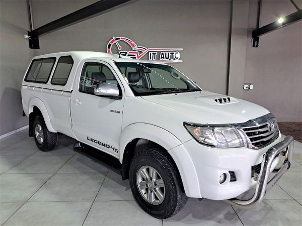 Used Toyota Hilux 3.0 D-4D Legend 45 Raised Body Single-Cab for sale in ...