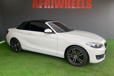 Used Bmw 2 Series 220i Convertible Luxury Line Auto For Sale In Gauteng 