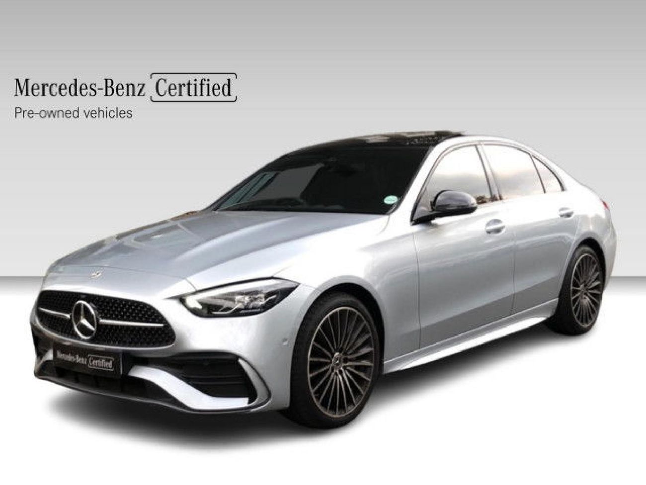 Enjoliveurs D'échappement Noirs Pour Mercedes Classe C W206 AMG (à Partir De 2022) - Pack De 2 Pièces En ABS