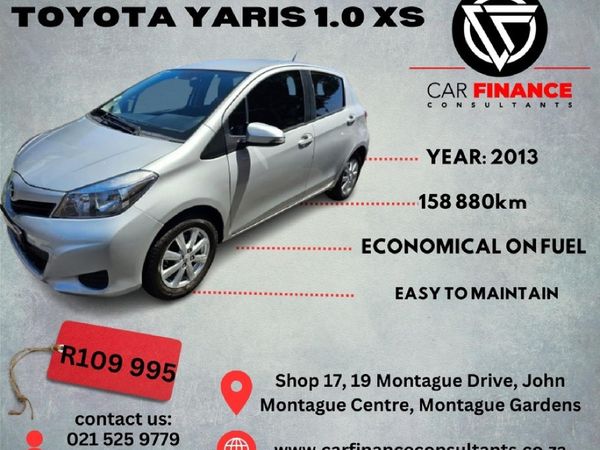 Used Toyota Yaris 1.0 XS 5-dr for sale in Western Cape - Cars.co.za (ID ...