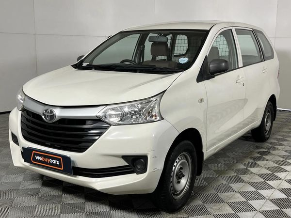 Used Toyota Avanza 1.3 S Panel Van for sale in Gauteng - Cars.co.za (ID ...