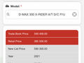 2021 Isuzu D-Max 300 X-Rider Auto Double-Cab