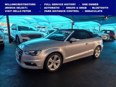 2016 Audi A3 Cabriolet 1.8 TFSI SE Auto