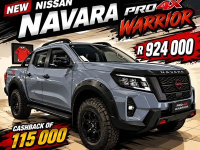 2026 Nissan Navara 2.5 DDTi PRO-4X 4X4 Auto Double-Cab