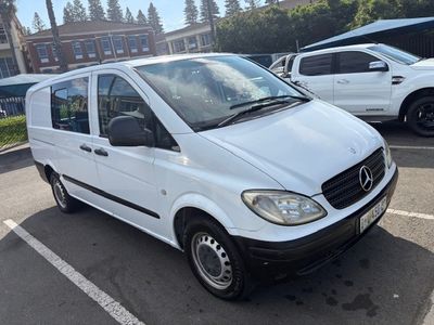 2010 Mercedes-Benz Vito DIESEL - 115 CDi - CREW BUS - 6 SEATER