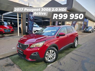 2017 Peugeot 3008 2.0 HDi Active
