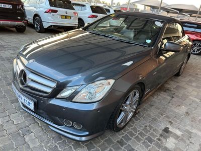 2011 Mercedes-Benz E-Class E 250 CGi Cabriolet