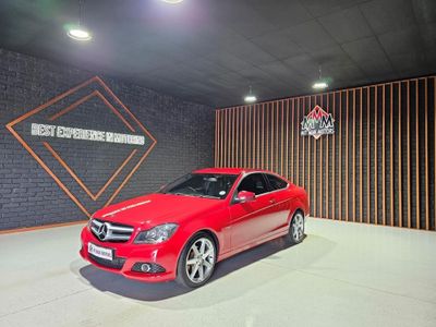 2012 Mercedes-Benz C-Class C 180 BE Coupe Auto