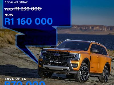2025 Ford Everest 3.0D V6 Wildtrack AWD Auto