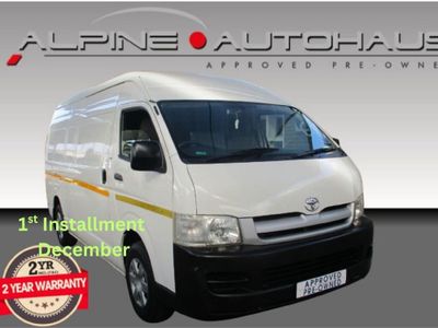 2006 Toyota Quantum 2.7 Panel Van