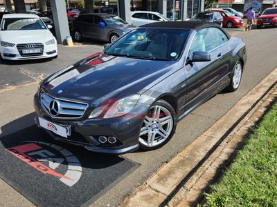 2011 Mercedes-Benz E-Class E 250 CGi Cabriolet