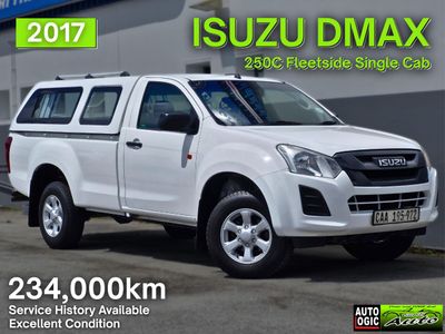 2020 Isuzu D-Max 250C Fleetside Single-Cab