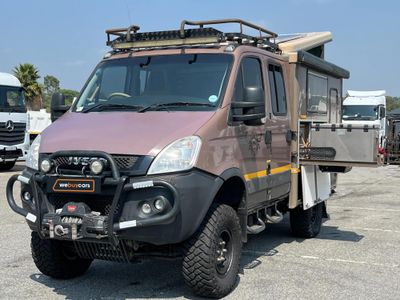 2015 Iveco Daily 55S15WD 4X4 Crew cab F/C C/C