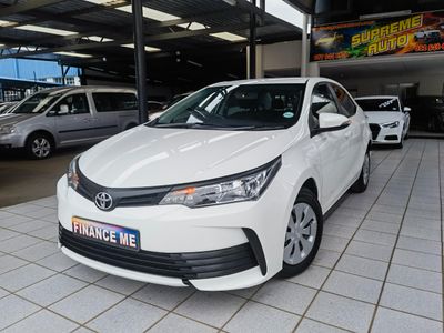 2020 Toyota Corolla 1.8 Exclusive Auto