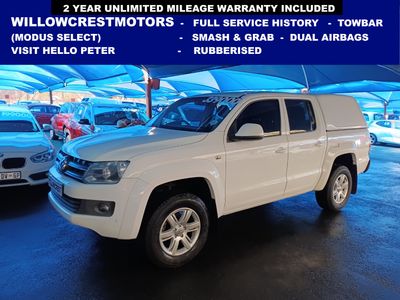 2017 Volkswagen Amarok 2.0 TDI Trendline (103kW) 4Motion Double-Cab