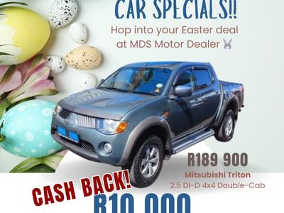2008 Mitsubishi Triton 2.5 DI-D 4x4 Double-Cab