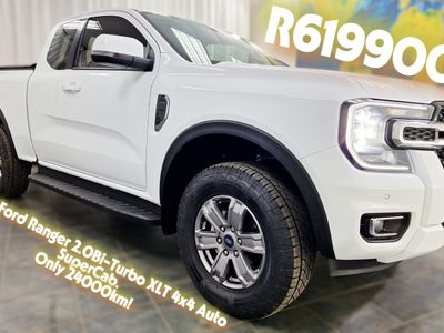 2024 Ford Ranger 2.0D BI Turbo XLT HR Auto 4x4 SuperCab