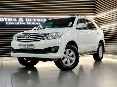 2012 Toyota Fortuner 3.0 D-4D Heritage Raised Body