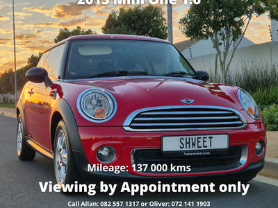 2013 MINI Hatch One 1.6