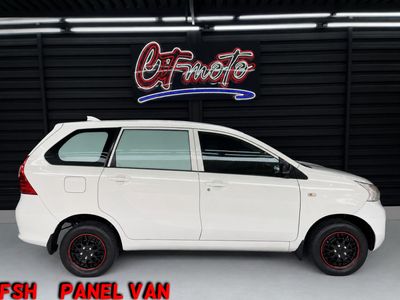 2020 Toyota Avanza 1.3 Panel Van