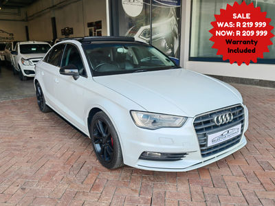 2015 Audi A3 Sedan 1.8 TFSI SE Auto