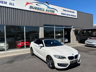 2017 BMW 2 Series 220i Convertible Sport Auto