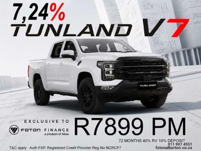 2026 Foton Tunland 2.0D V7 VLX Double-Cab Auto