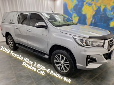 2019 Toyota Hilux 2.8 GD-6 Raider 4x4 Double-Cab
