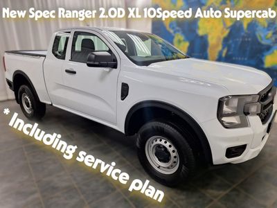 2026 Ford Ranger 2.0D XL 10 Speed Auto Supercab