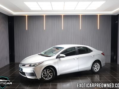 2019 Toyota Corolla 1.6 Prestige Auto