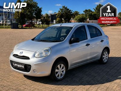 2016 Nissan Micra 1.2 Visia+ Audio 5-dr