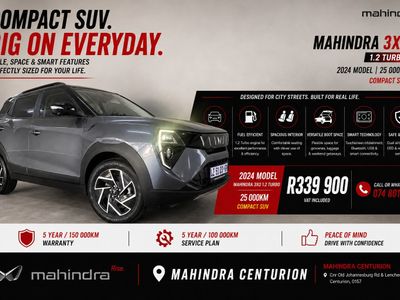2024 Mahindra XUV 3XO 1.2T AX7L