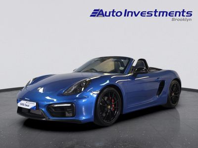 2016 Porsche Boxster Porsche Boxster GTS
