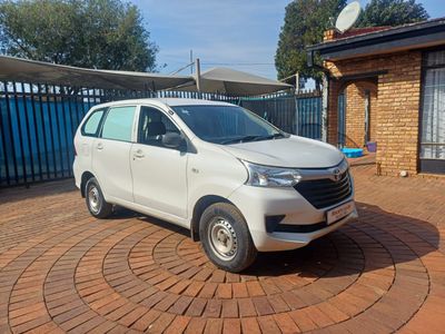 2019 Toyota Avanza 1.3 S Panel Van