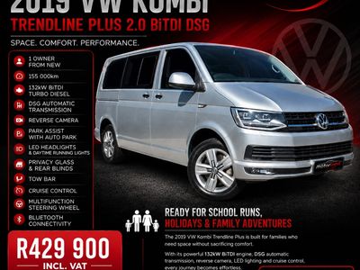 2019 Volkswagen Kombi T6 2.0 BiTDI Trendline Plus Auto (132kW)