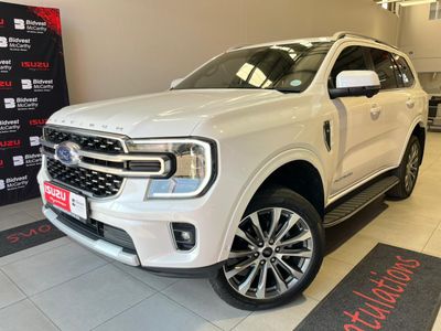 2024 Ford Everest 3.0D V6 Platinum AWD Auto
