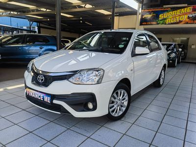 2017 Toyota Etios 1.5 XS Sprint Sedan