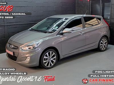 2018 Hyundai Accent 1.6 Fluid 5-dr