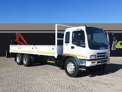2008 Isuzu FRR FTM 1200 CRANE