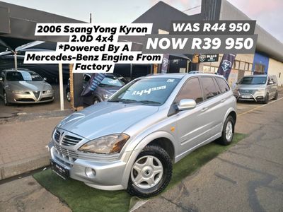 2006 SsangYong Kyron 2.0 D 4x4