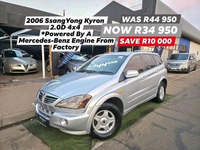 2006 SsangYong Kyron 2.0 D 4x4