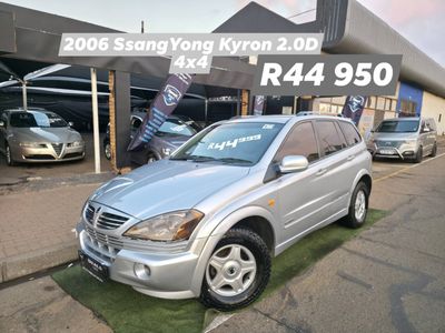 2006 SsangYong Kyron 2.0 D 4x4